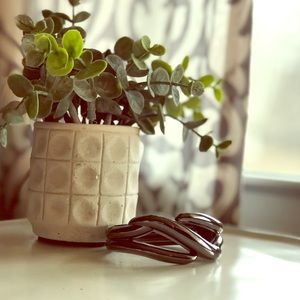 Lia Sophia black bangle bracelet